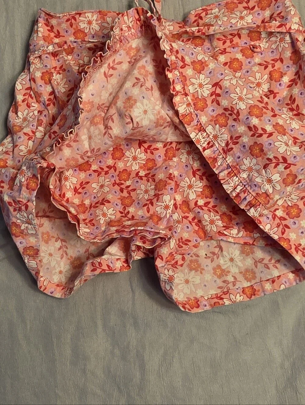 OshKosh Vintage Y2K Kids Floral Skort